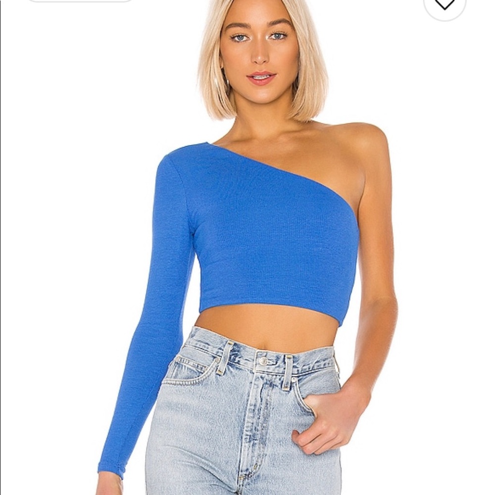 Superdown Karol Ribbed Crop Top